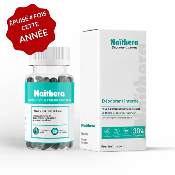 Flacon Naïthera complément anti-odeur