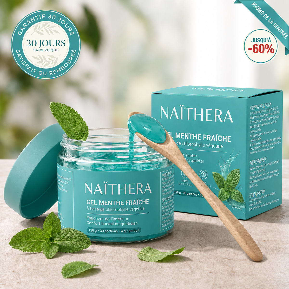 Naïthera™ - Gel buccal anti-odeur